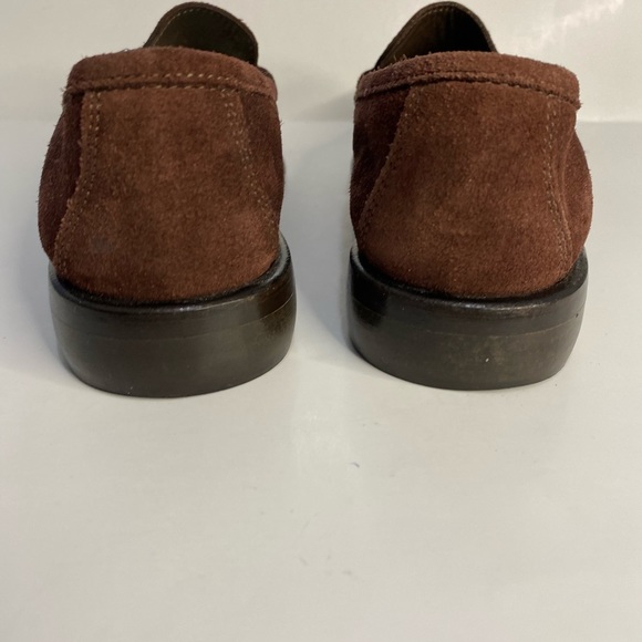 JOAN David Italian Made Brown Suede Loafer Size 6.5 - Picture 9 of 10
